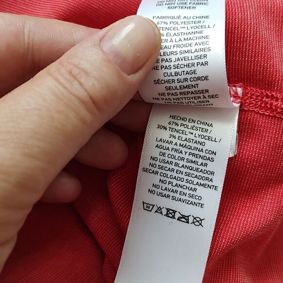 Rhone Men's Size XXL Tomato Red Delta Pique Polo Shirt - Picture 8 of 13